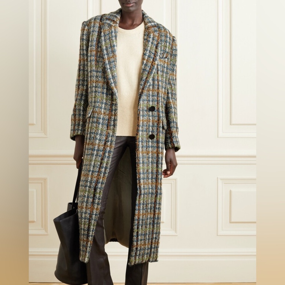 Remain Birger Christensen Boucle Tweed Coat 🧥